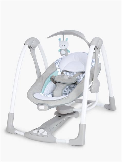 Ingenuity convertme swing 2 seat - Bring baby’s favorite seat and swing on-the-go with the Ingenuity ConvertMe Swing-2-Seat - Wynn; converts from automatic swing to stationary vibrating seat with EasyLock Soothe baby with gentle vibrations, 5 swing speeds with the WhisperQuiet swing motor to avoid disturbing baby , plus preloaded 12 melodies and 4 nature sounds with volume control